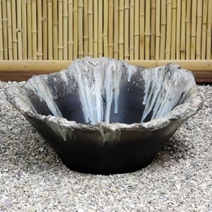 信楽焼 睡蓮盆 稻田魚水盆、金魚、蓮花水缸 日本水盆 60cm以上 [su - 0075] - 森流 GreenFlow - 動植物造景專門店