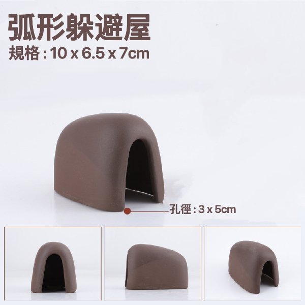 弧形躲避屋 Arc - shaped Shelter - 森流 GreenFlow - 動植物造景專門店