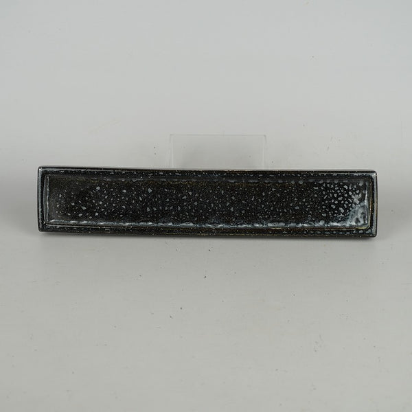 Water dish Fengxiang medium-sized long pot about 25cm rectangular bowl water stone potted plant flower vessel glazed pot h1162176144