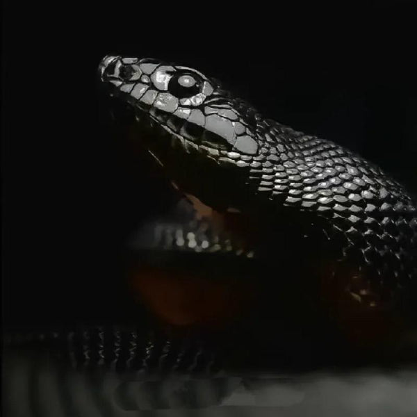 黑王蛇 寵物蛇（Lampropeltis getula nigrita）