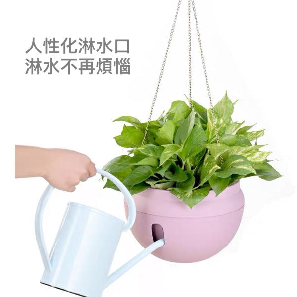 自吸水懸掛式吊盆 Self-Absorbent Hanging Flower Pot